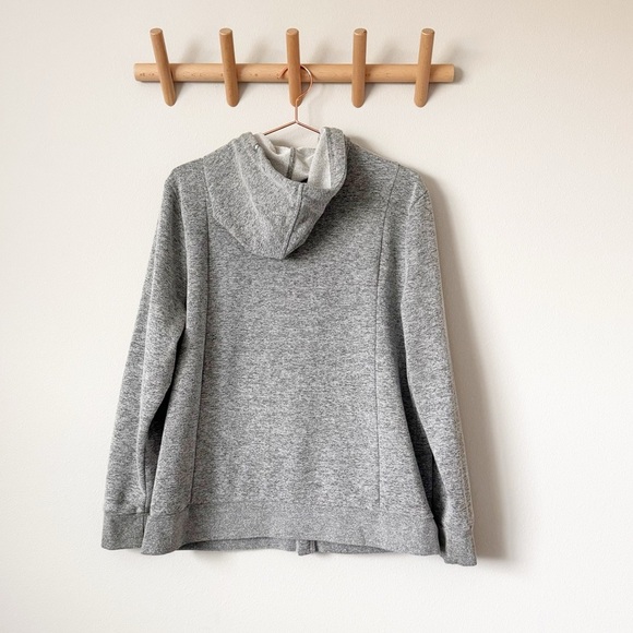 Figs On shift Full Zip Gray Hoodie - Picture 6 of 7